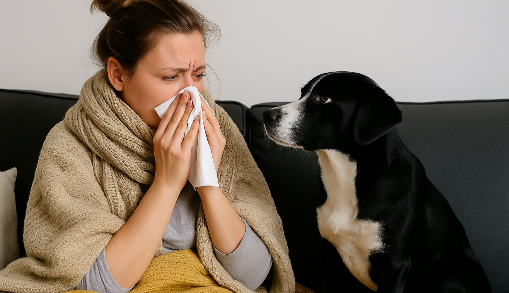 Can a Dog Get a Cold from a Human