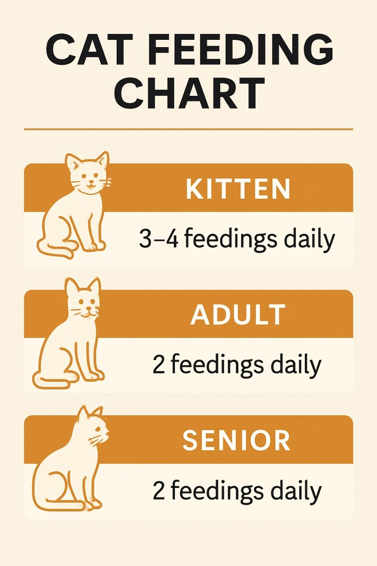 How Much to Feed Your Cat? Ultimate Cat Feeding Chart Guide