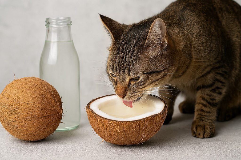 Can Cats Drink Coconut Water