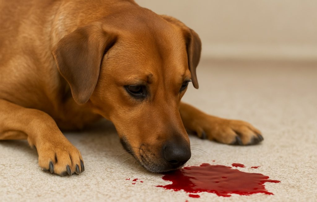 Why Is My dog Throwing Up Blood