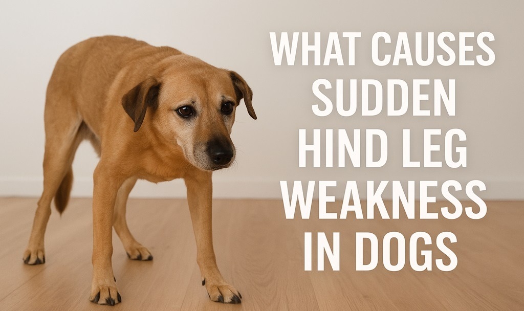 What Causes Sudden Hind Leg Weakness in Dogs