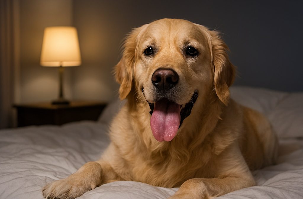 Why is my dog panting at night