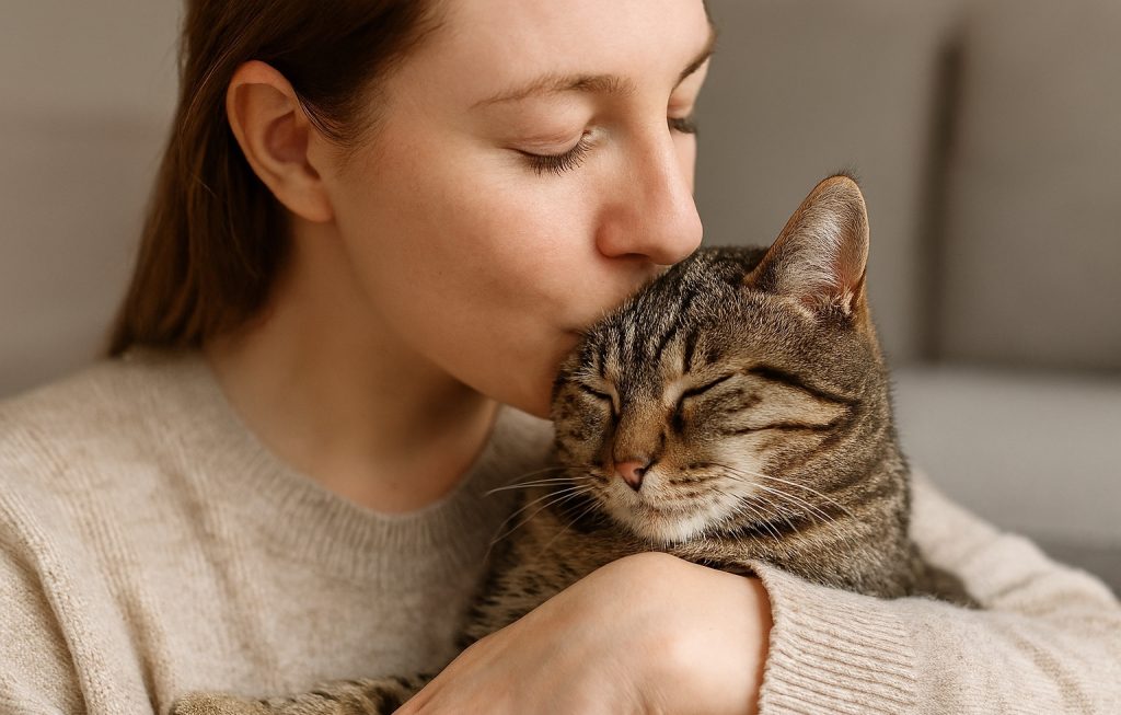 Do Cats Like and Understand Kisses