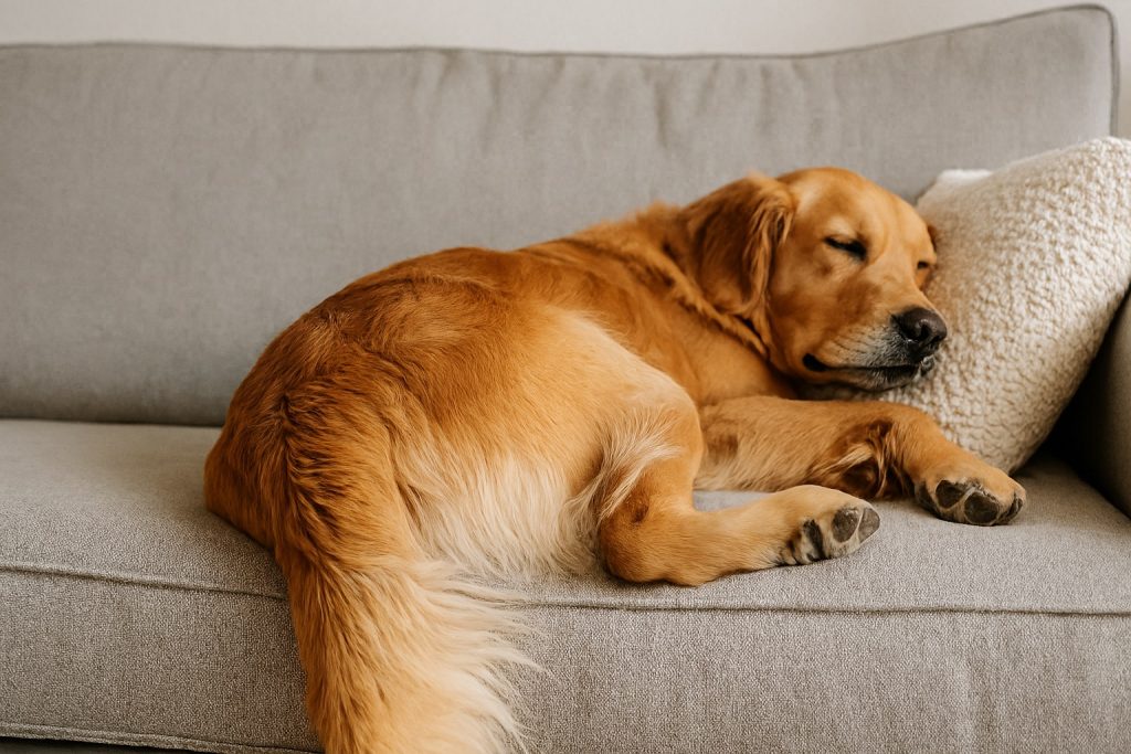 Why do Dogs Sleep with their Bum Facing You