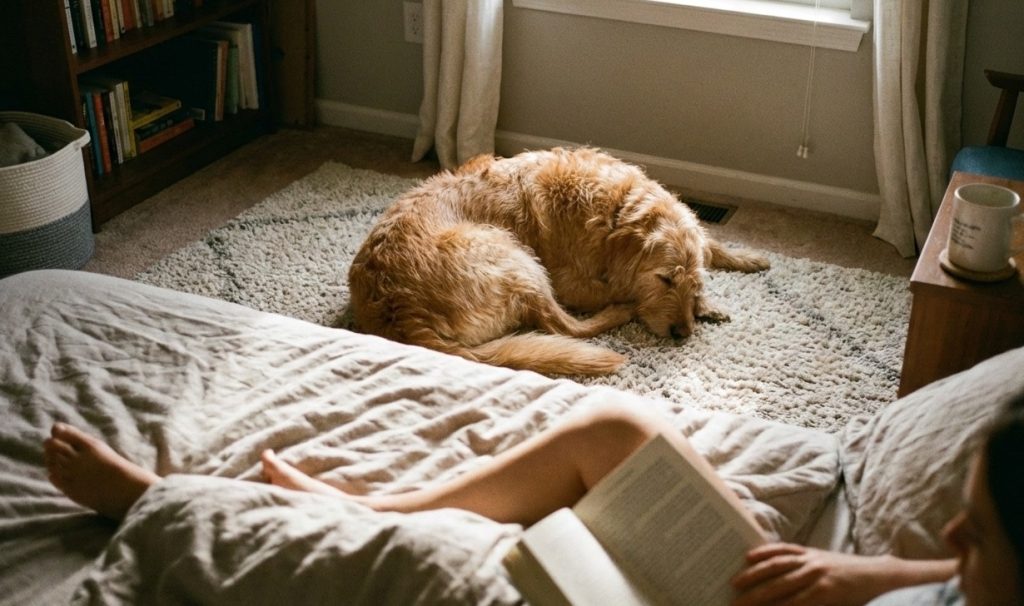 Why do Dogs Sleep with their Bum Facing You