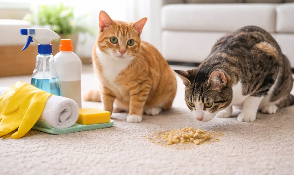 Best Cleaner For Cat Vomit On Carpet