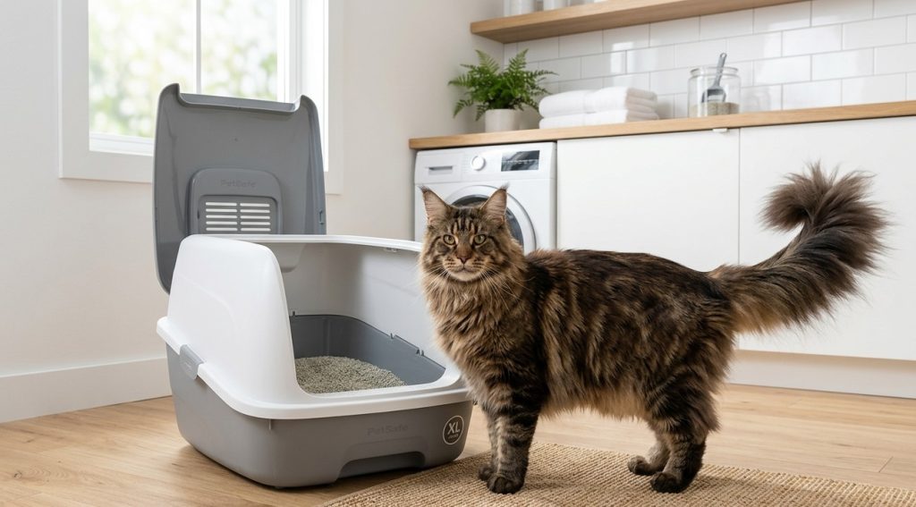 Best Litter Box For Maine Coon Cat