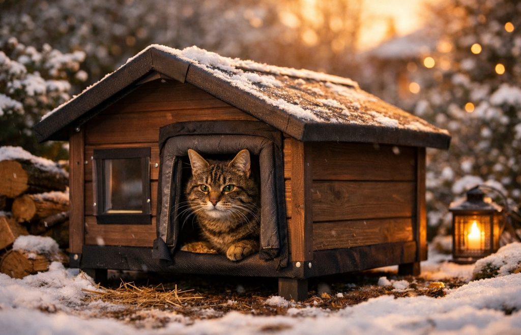 Best Outdoor Cat House For Cold Weather