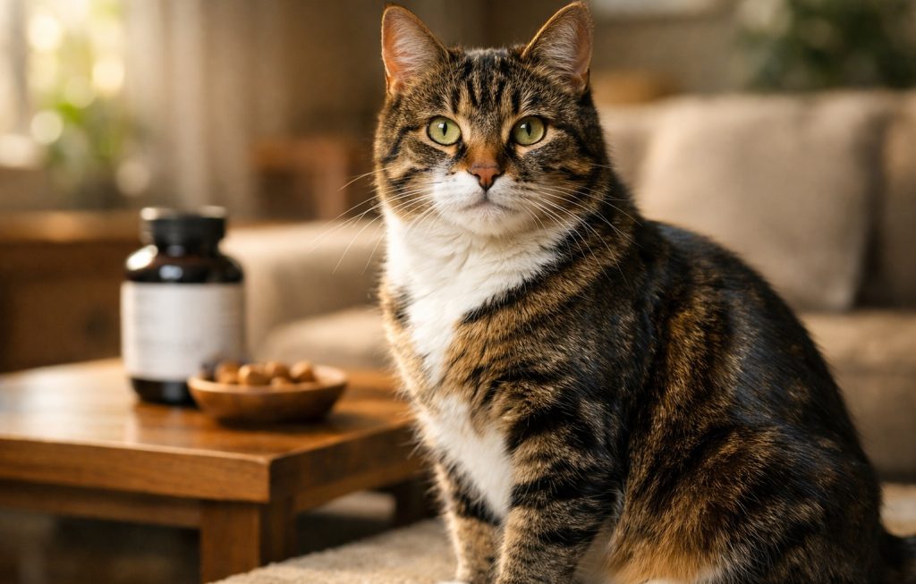 Best Skin And Coat Supplement For Cats