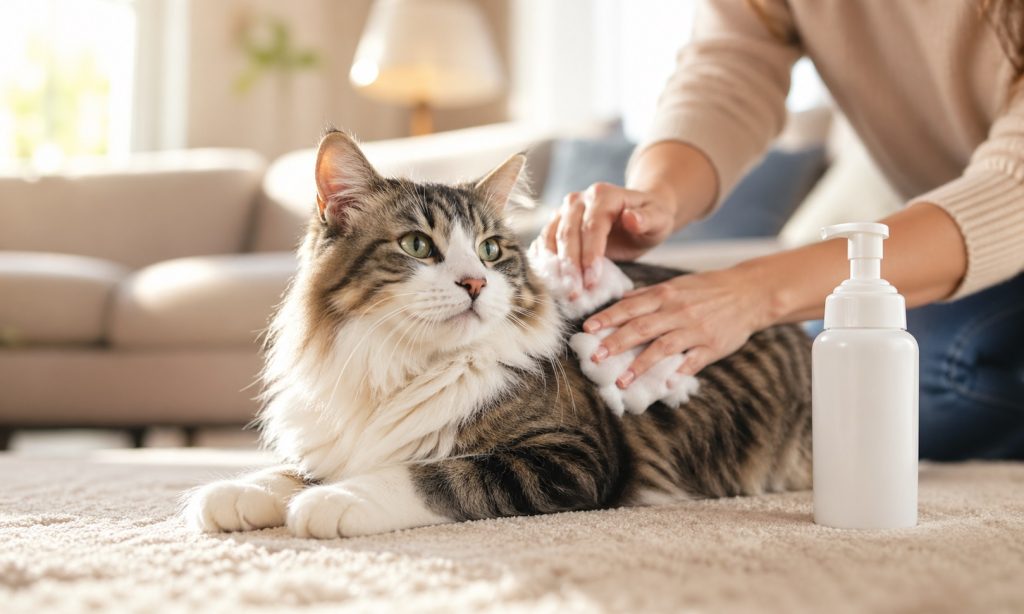 Best Waterless Flea Shampoo For Cats