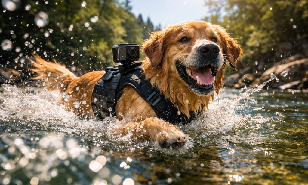 Best Action Camera For Energetic Dogs That Swim