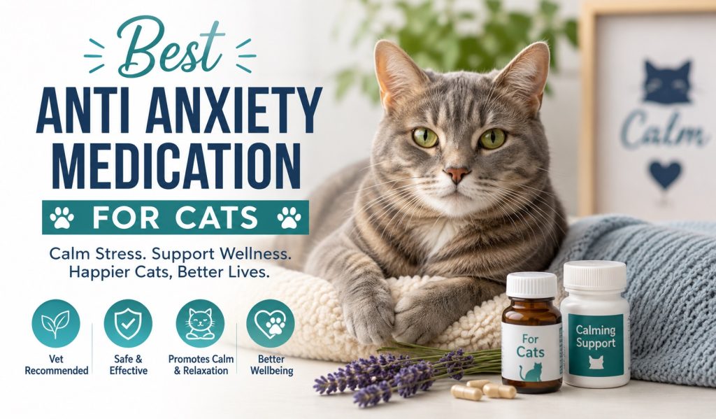 Best Anti Anxiety Medication For Cats