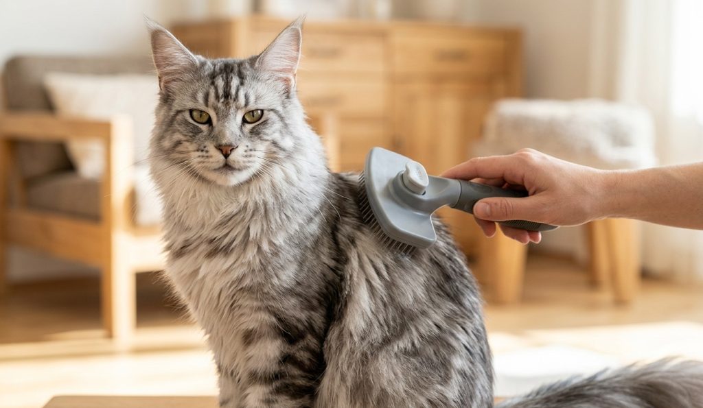 Best Brush For Maine Coon Cat