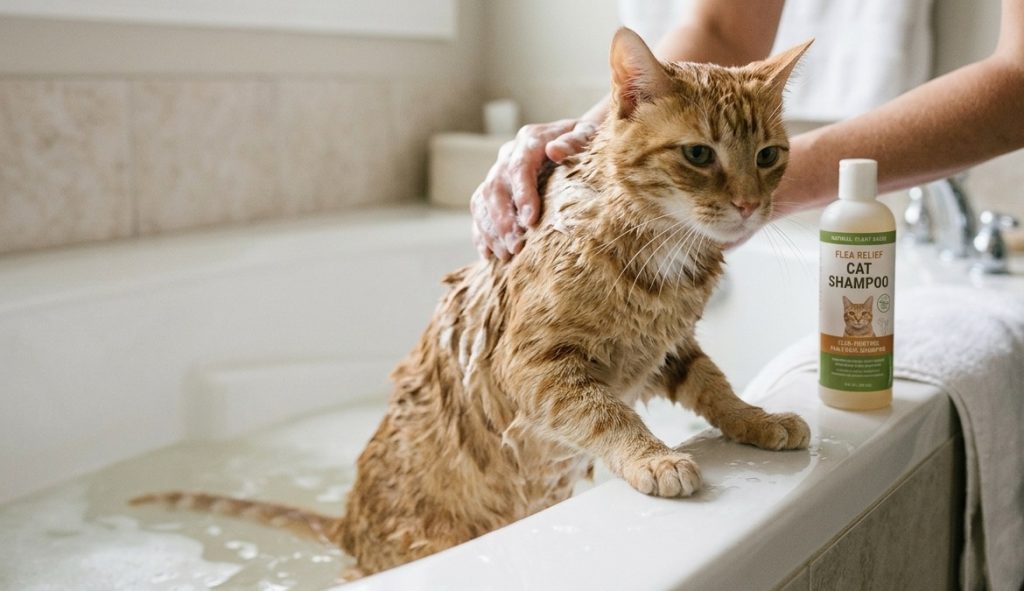 Best Cat Shampoo For Fleas