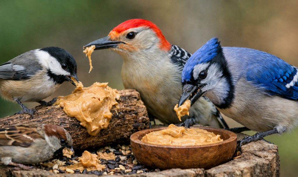 Can Birds Eat Peanut Butter