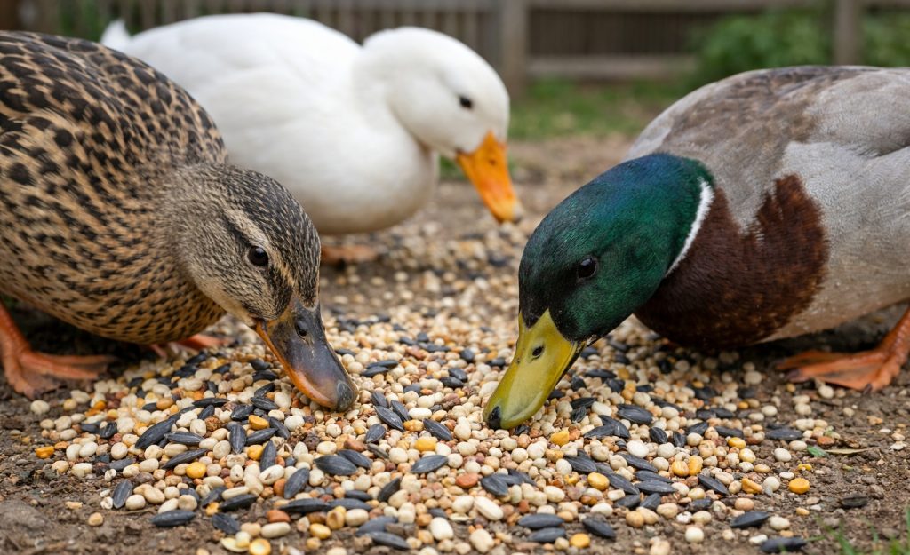 Can Ducks Eat Bird Seed