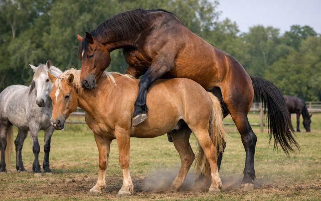 How Do Horses Mate
