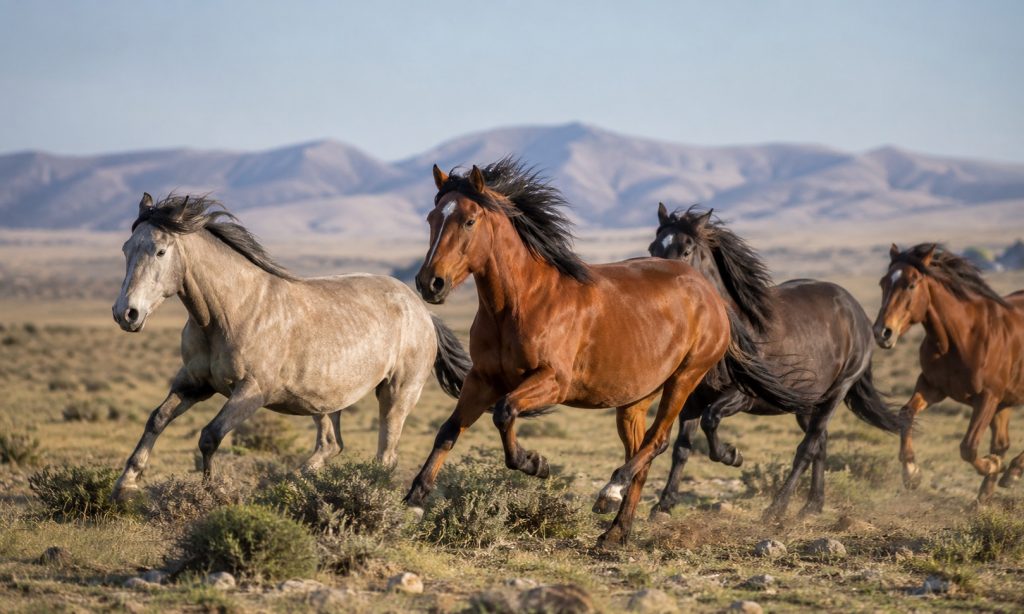 How Do Wild Horses Trim Their Hooves