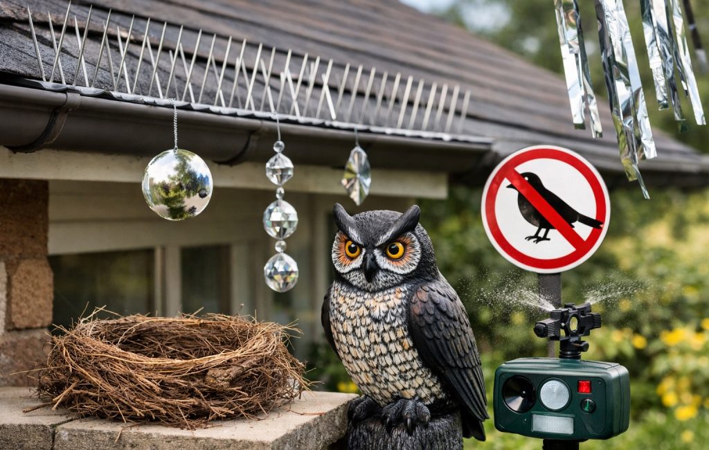 How Do You Deter Birds From Building Nests