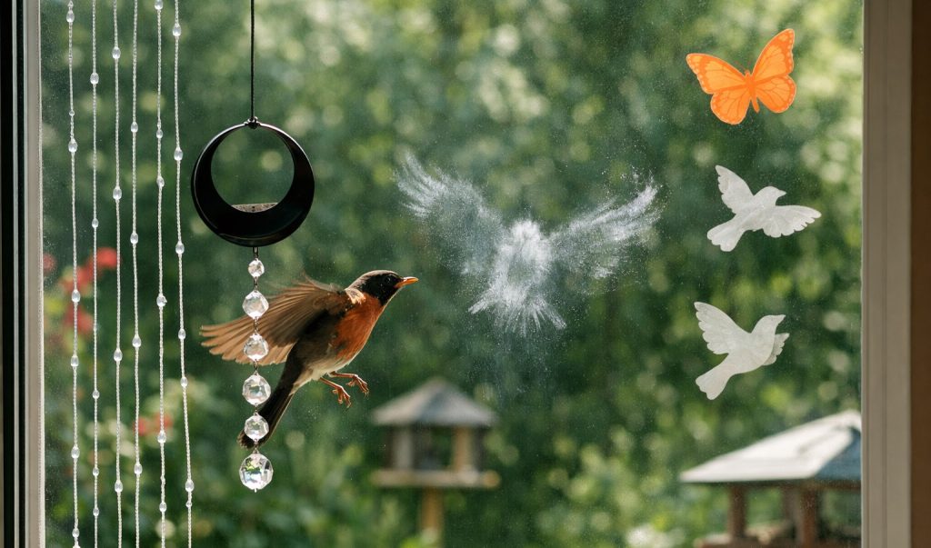 How Do You Stop Birds From Hitting Windows