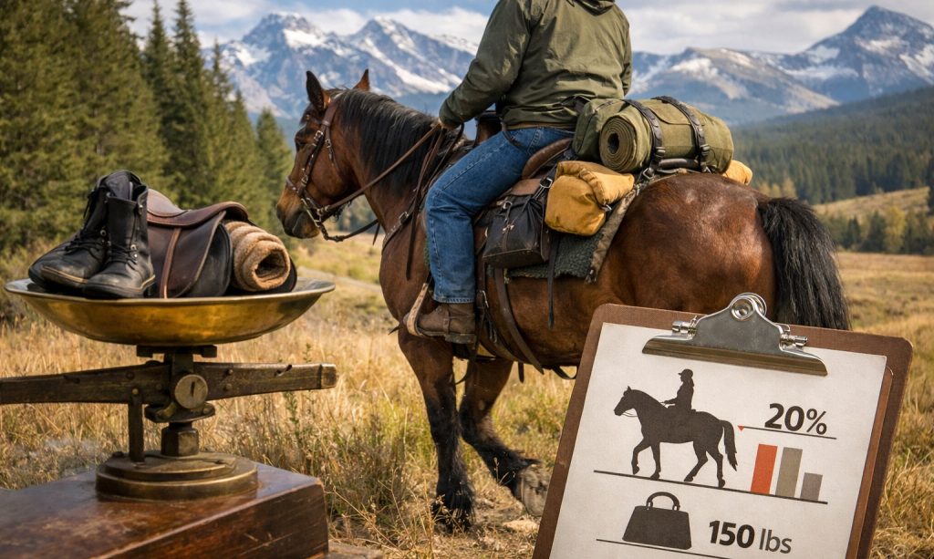 How Much Can A Horse Carry