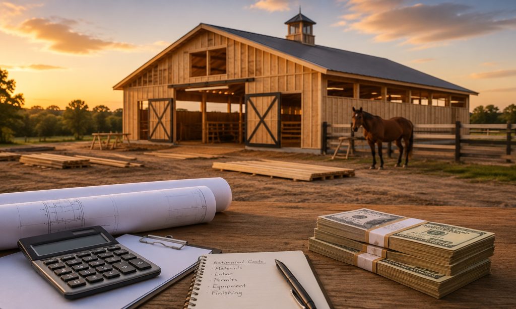How Much Does It Cost To Build A Horse Barn