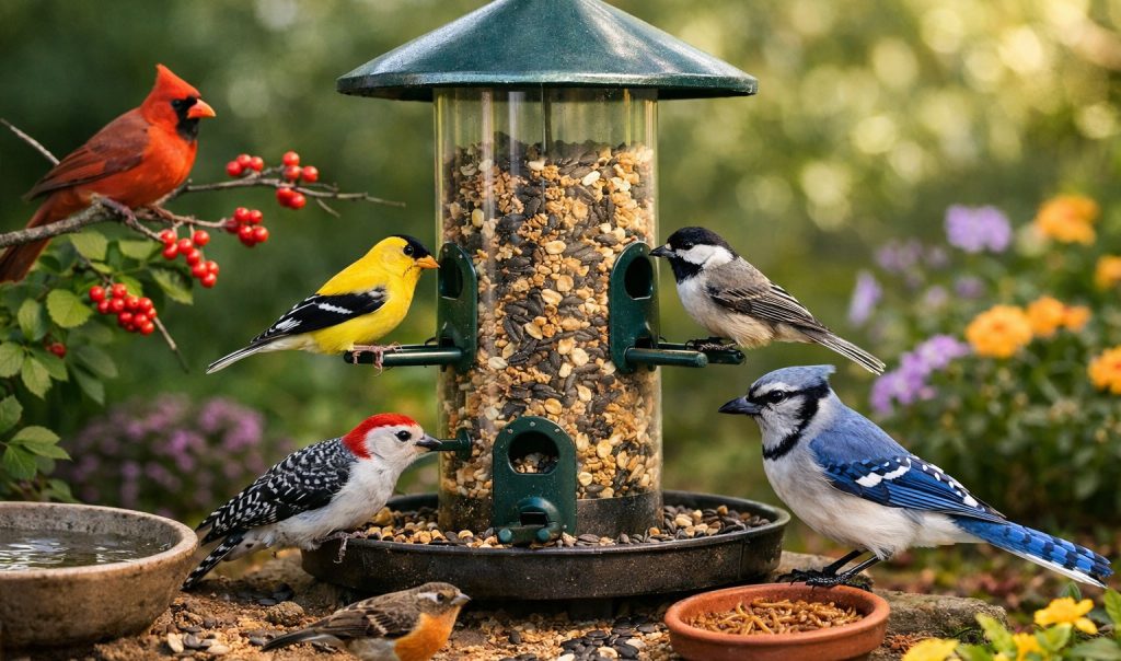 How To Attract Birds To A New Feeder