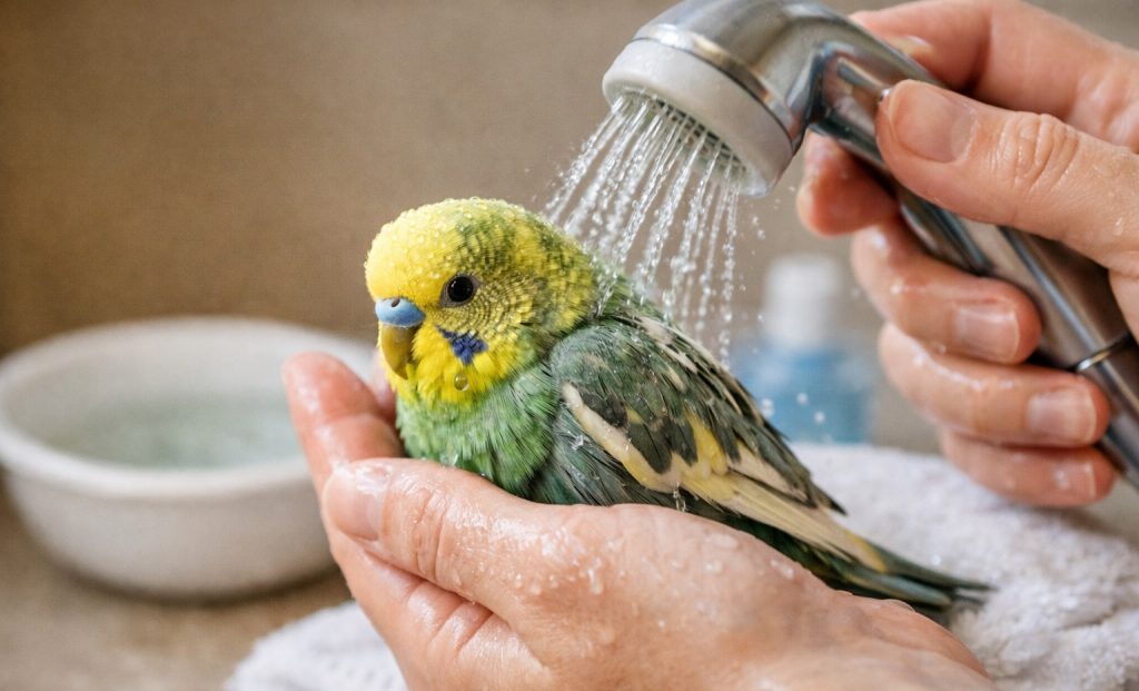 How To Wash Birds