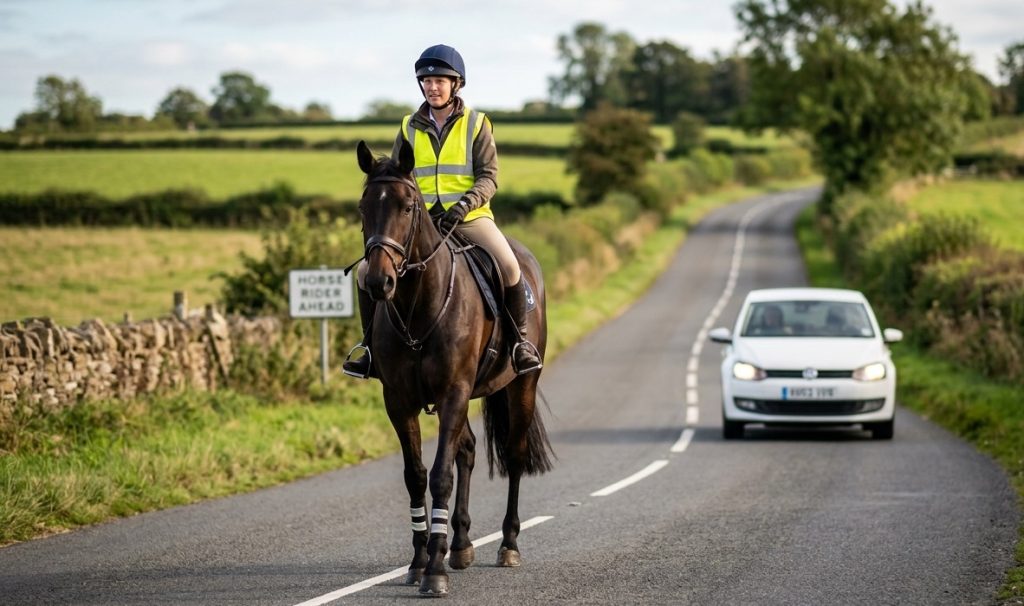 Is It Legal To Ride A Horse On The Road