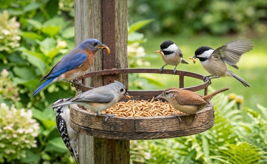 What Birds Eat Mealworms