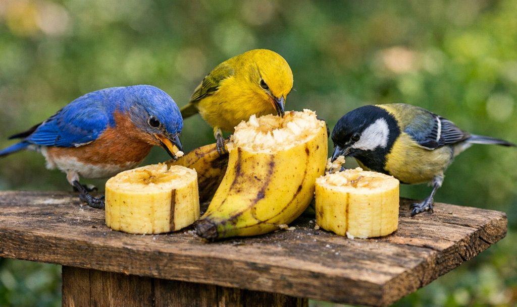 Will Birds Eat Bananas