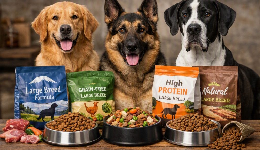 Best Adult Dog Food For Large Breeds