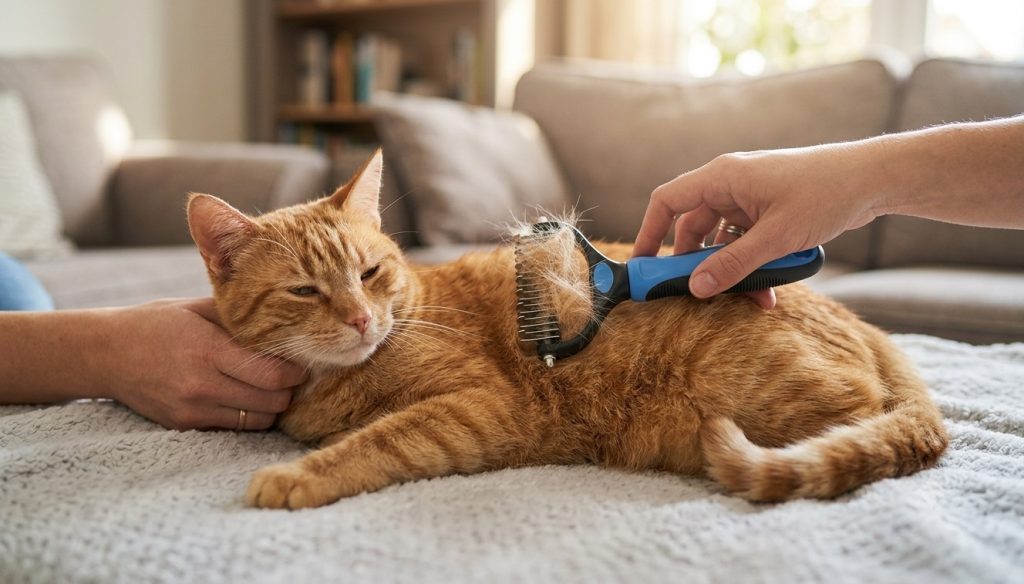 Best Deshedding Brush For Cats