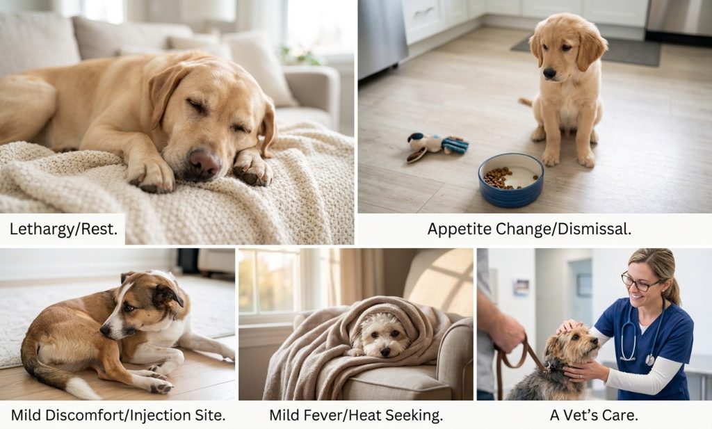 Common Dog Vaccine Side Effects