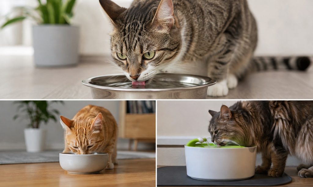 How Much Water Should a Cat Drink