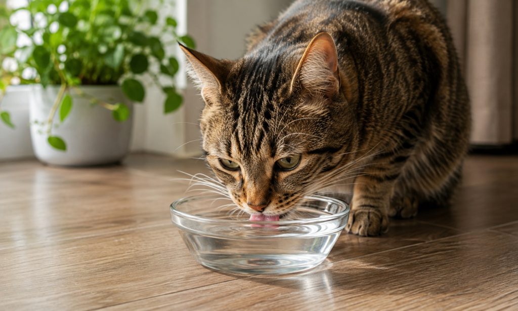 How Much Water Should a Cat Drink
