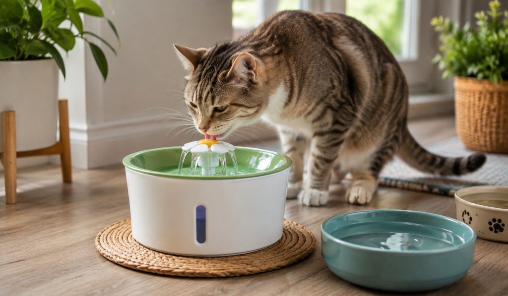 How to Encourage a Cat to Drink More Water