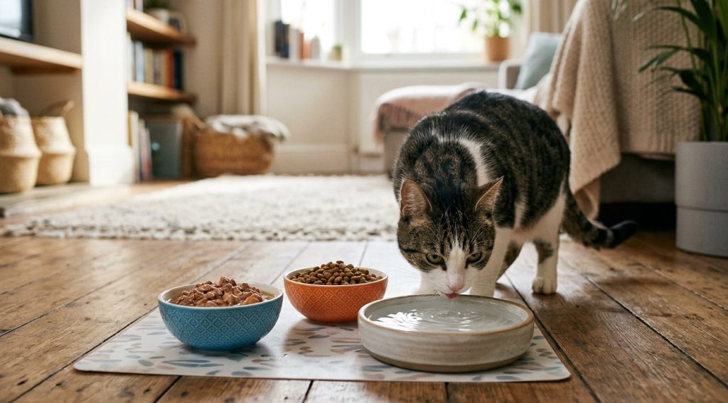 Wet Food vs Dry Food for Cat Hydration