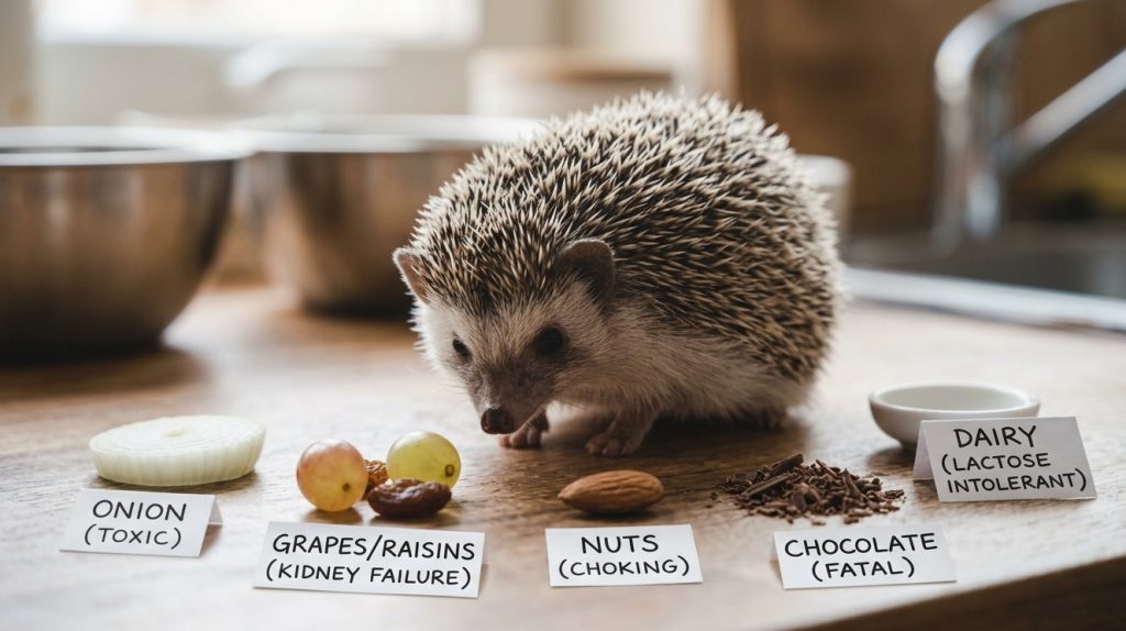 What Foods Are Unsafe for Hedgehogs
