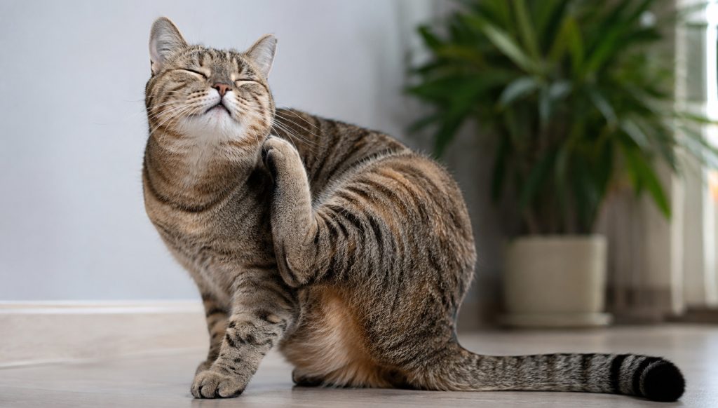 Why Is My Cat Itching But Has No Fleas