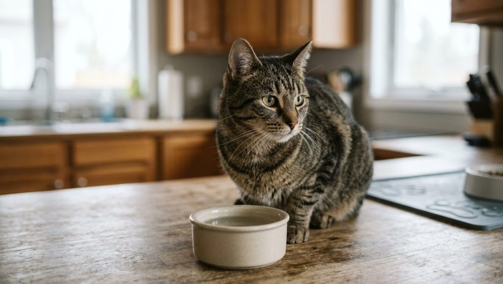 Why Is My Cat Not Drinking Water