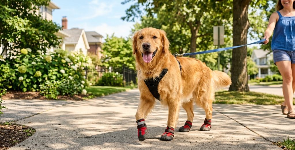 Best Dog Boots For Hot Pavement In Summers
