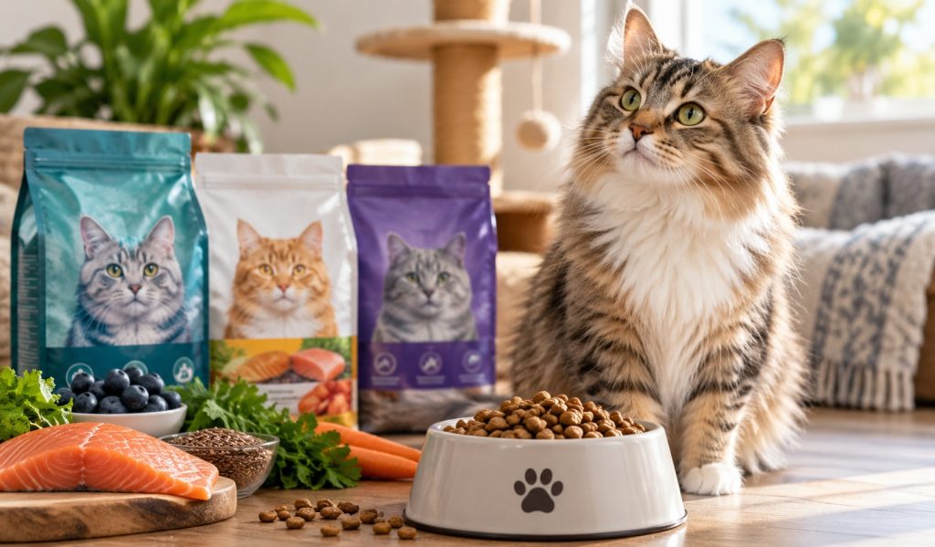 Best Dry Cat Food For Healthy Coat