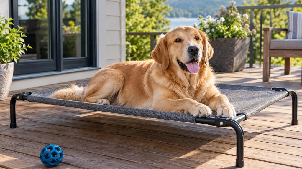 Best Elevated Dog Bed For Large Dogs