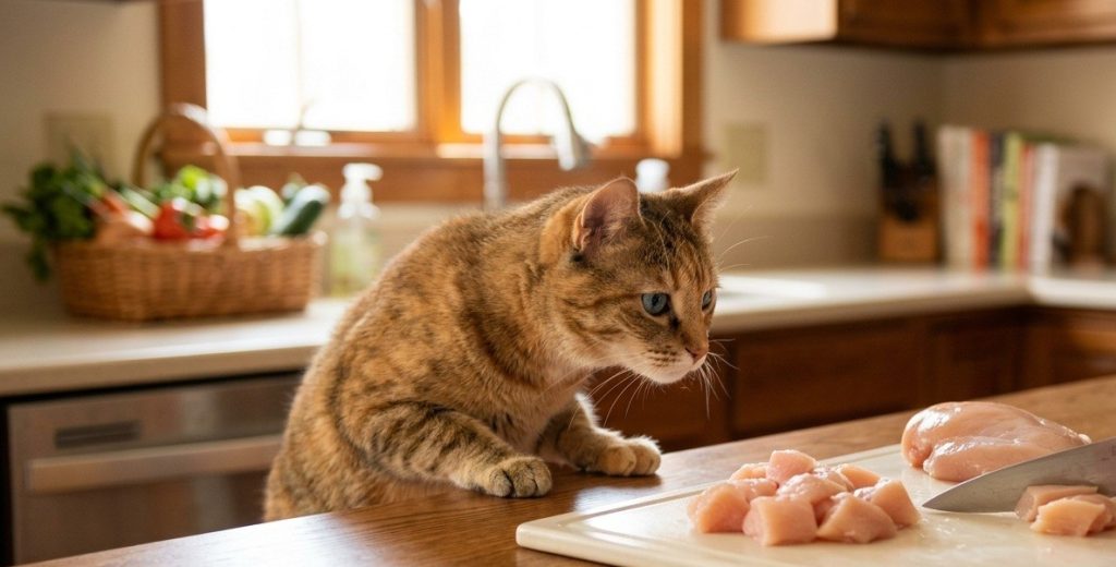 Can Cats Eat Raw Chicken