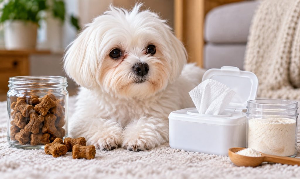 Chews Vs Wipes Vs Powder For Dog Tear Stains