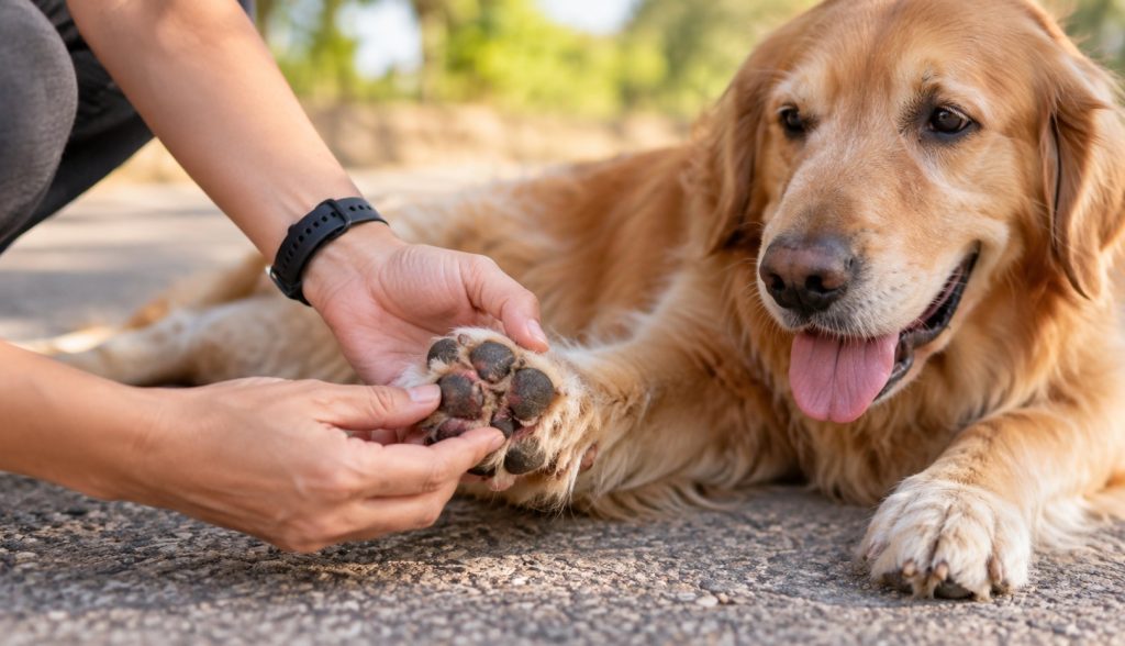 How To Tell If Your Dog's Paw Pads Are Burned
