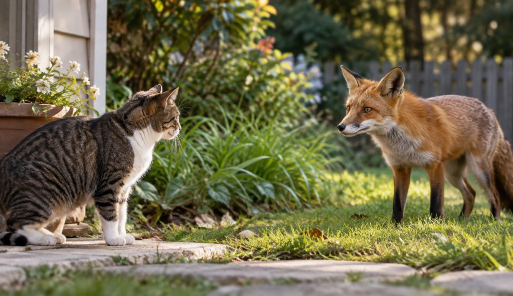 How to Protect Outdoor Cats From Foxes