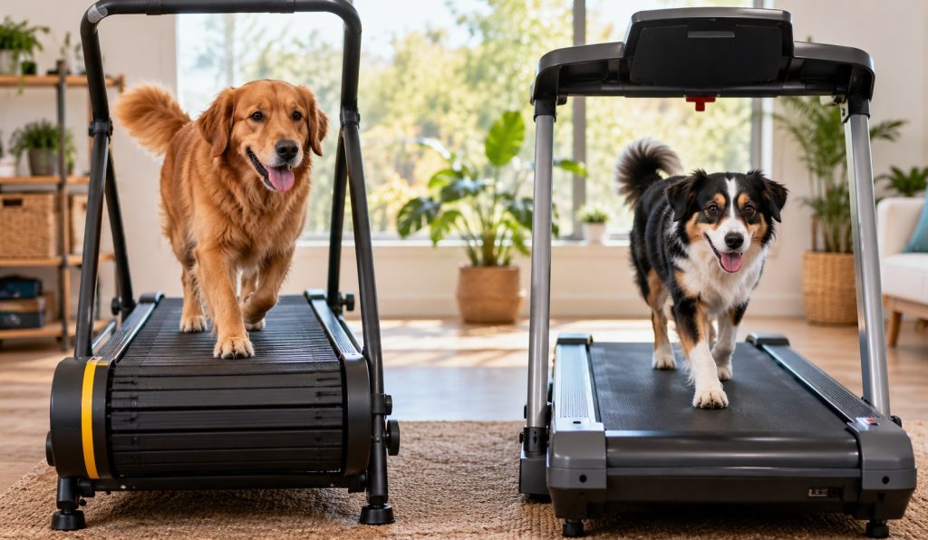 Mechanical Vs Motorized Dog Treadmills