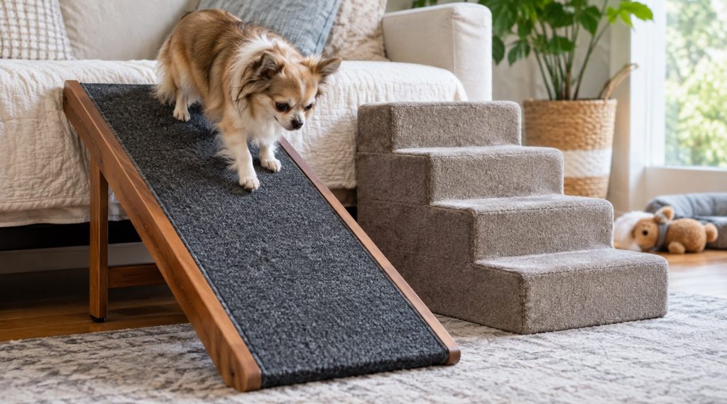 Ramp Vs Steps For Small Dogs With IVDD